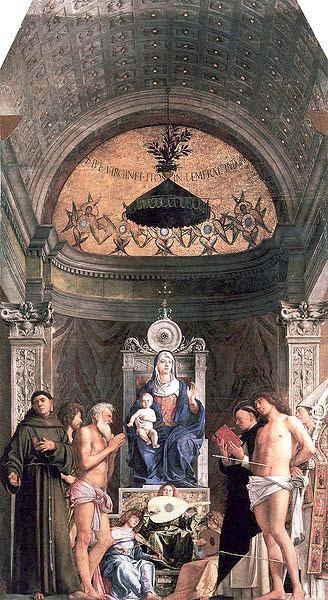 Giovanni Bellini San Giobbe Altarpiece China oil painting art